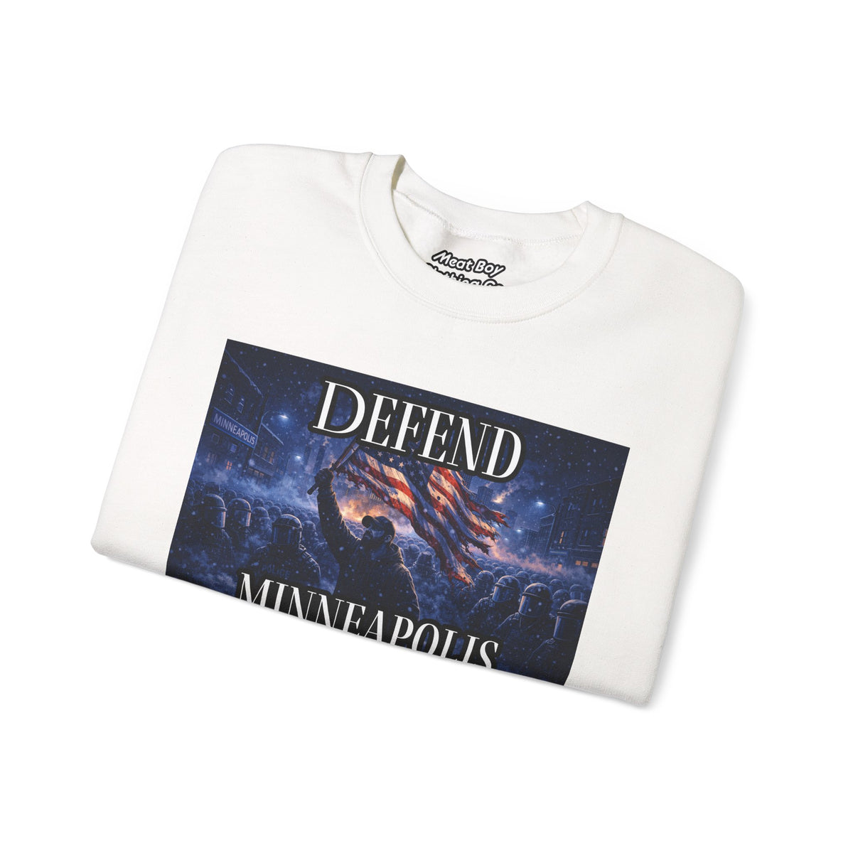 Defend Minneapolis - Patriotic Sweatshirt