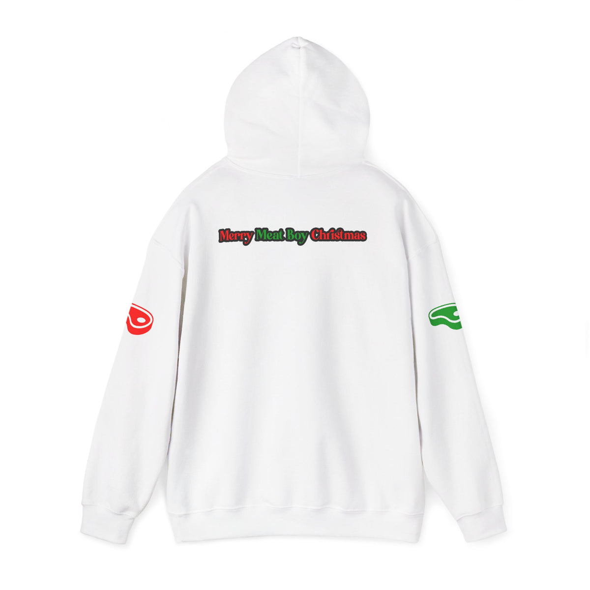 HoHoHo Meat Boy Christmas Hoodie