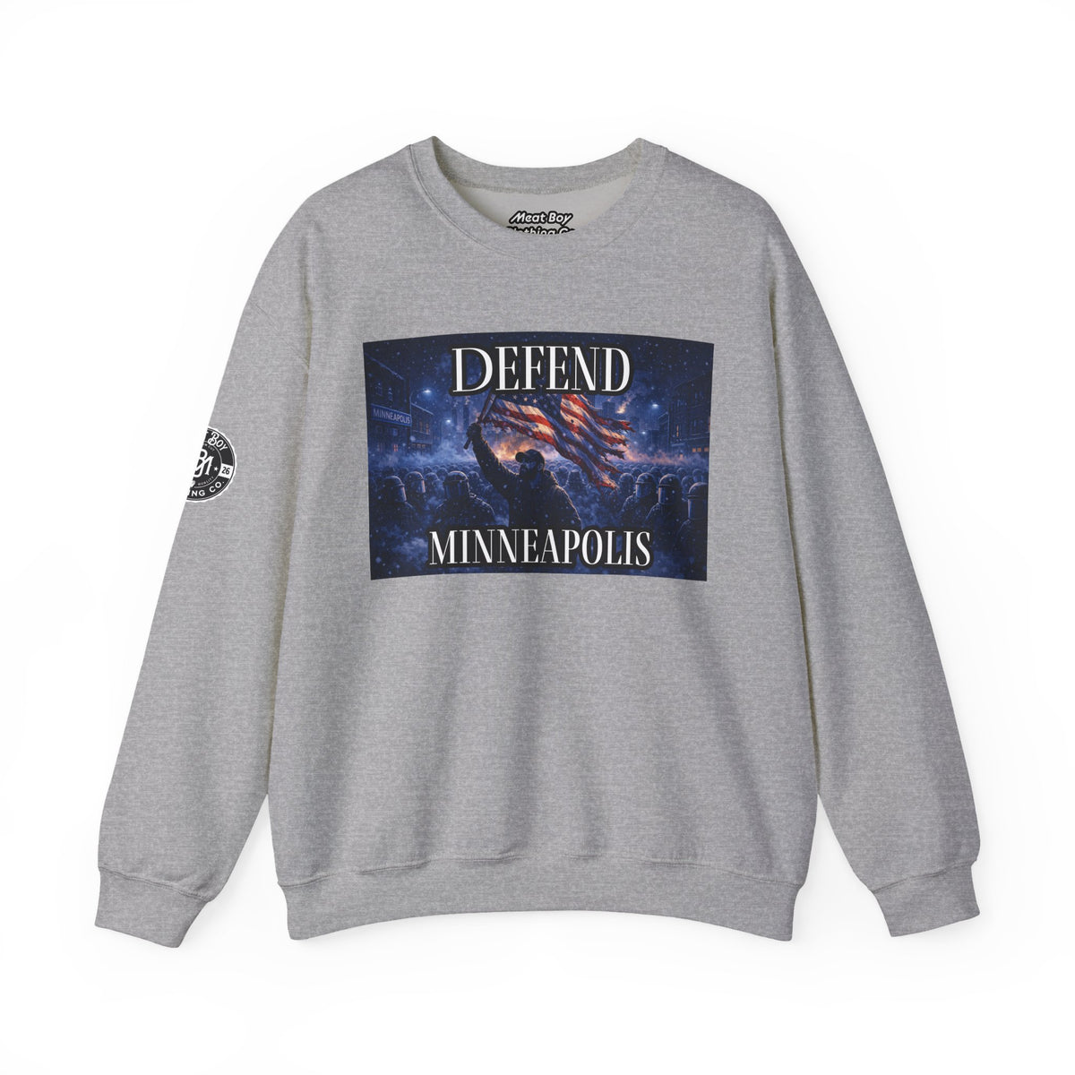 Defend Minneapolis - Patriotic Sweatshirt