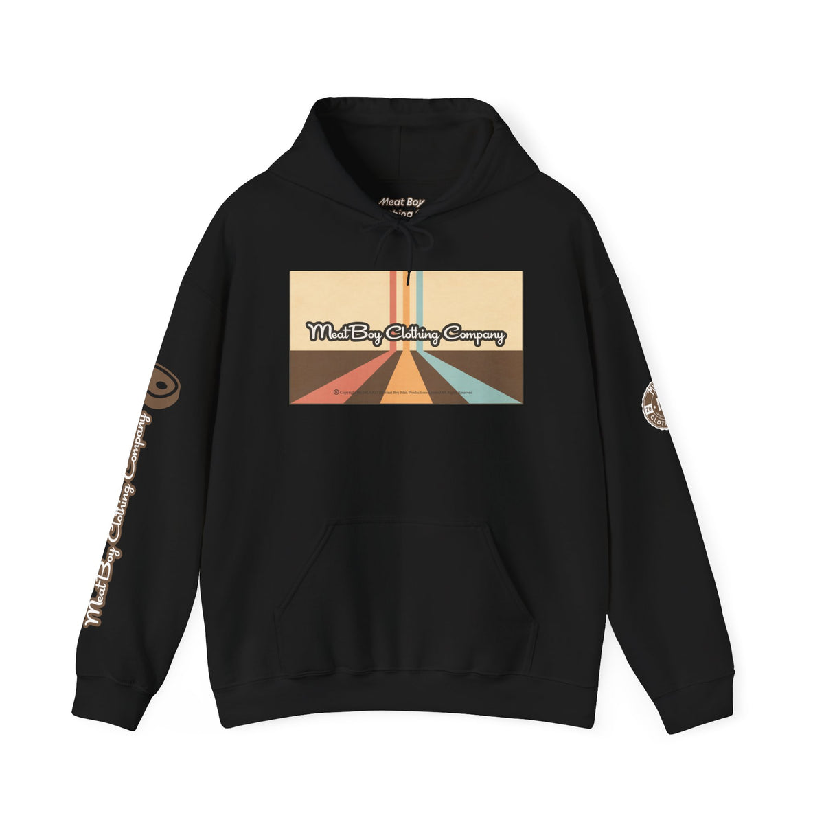 Retro Movie Title Hoodie