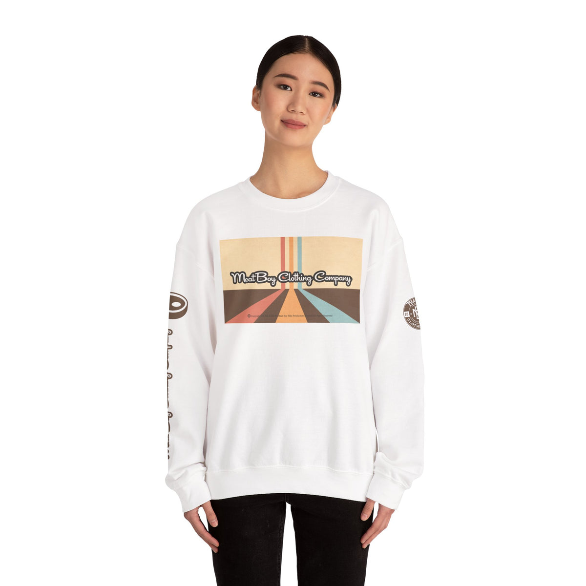 Retro Movie Title Sweatshirt
