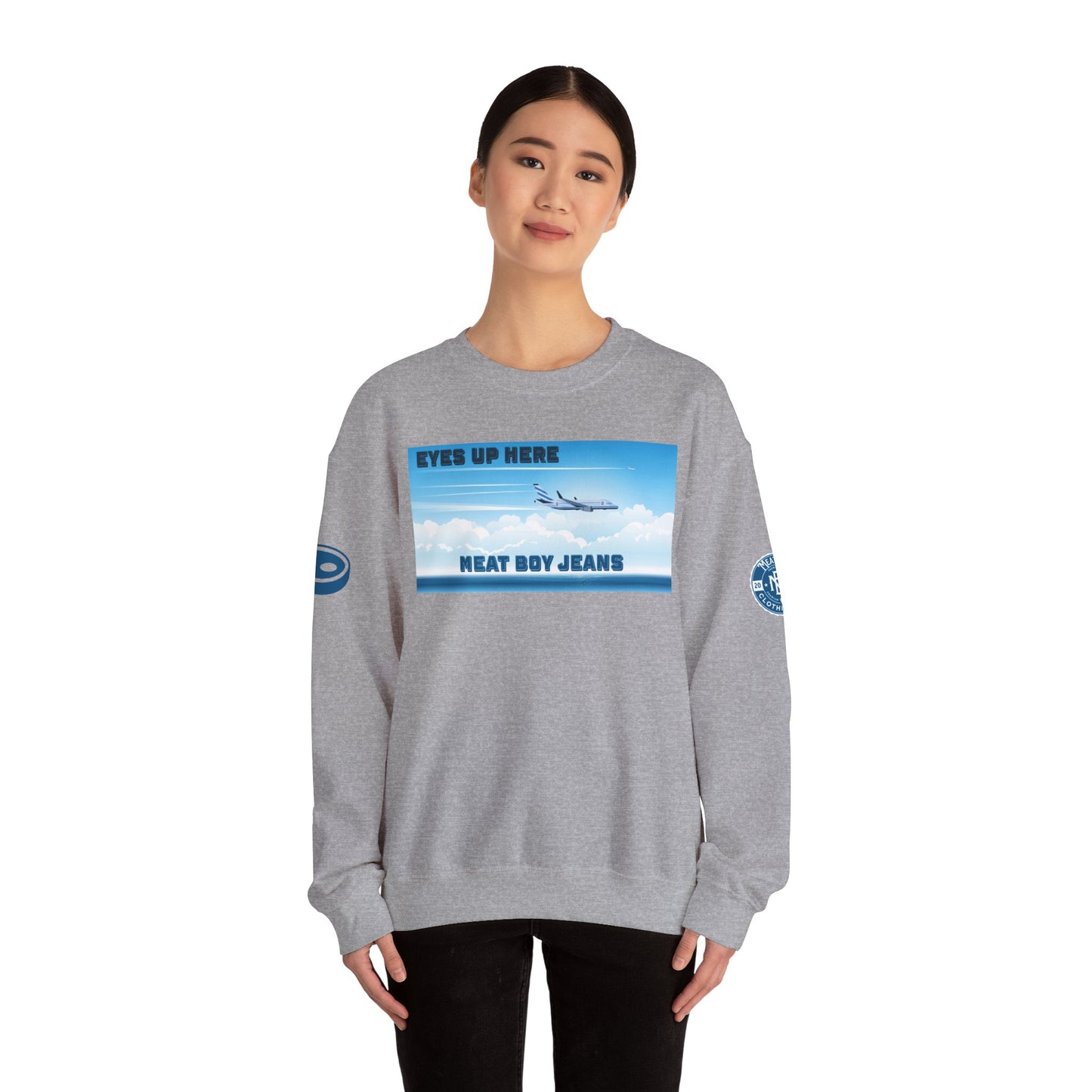 Eyes Up Here Sweatshirt