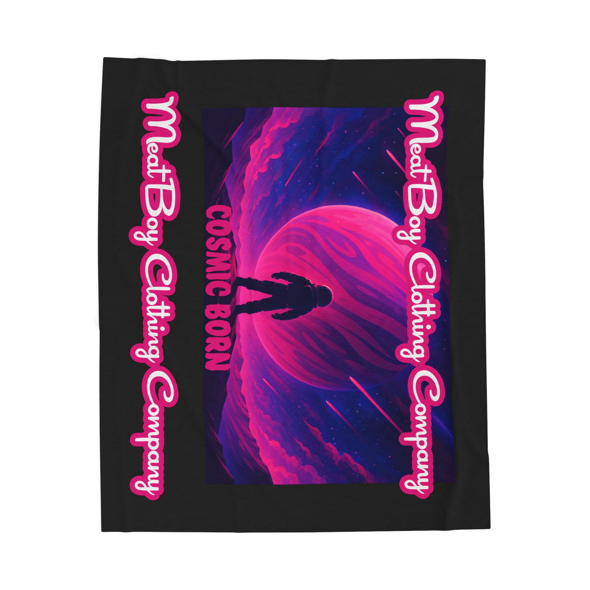 Cosmic Born Velveteen Plush Blanket