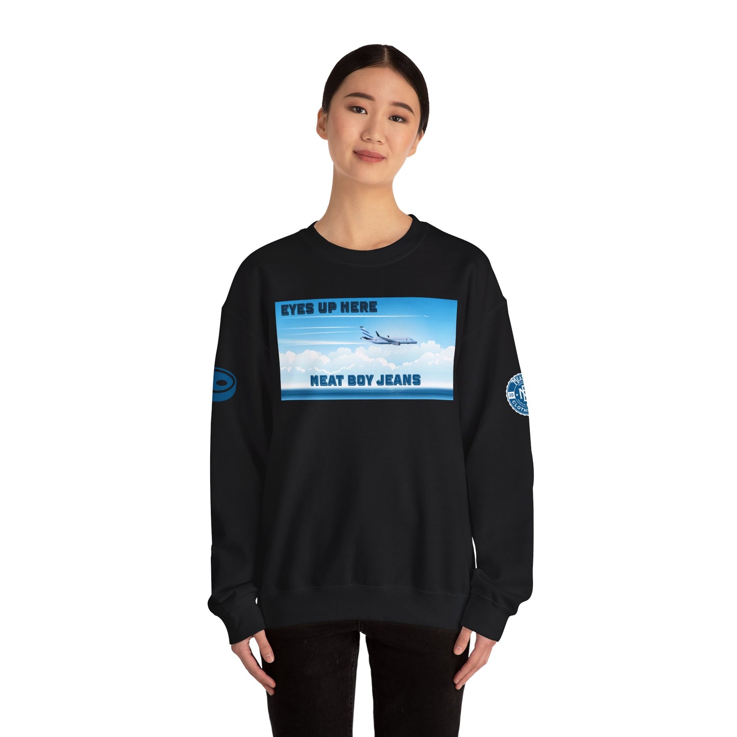 Eyes Up Here Sweatshirt