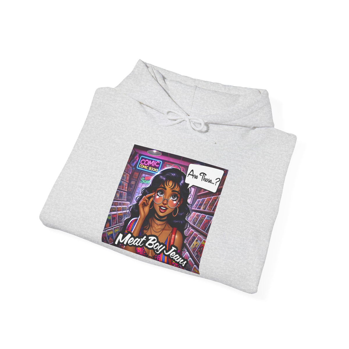 Comic Shop Girl Hoodie