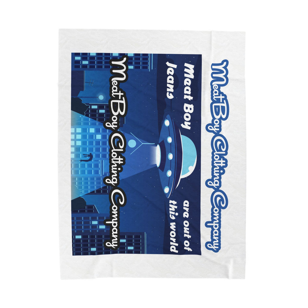 Out of this World Velveteen Plush Blanket
