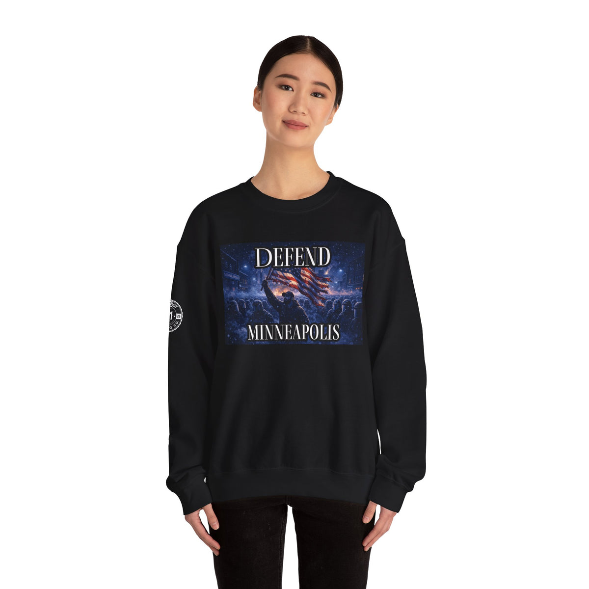 Defend Minneapolis - Patriotic Sweatshirt