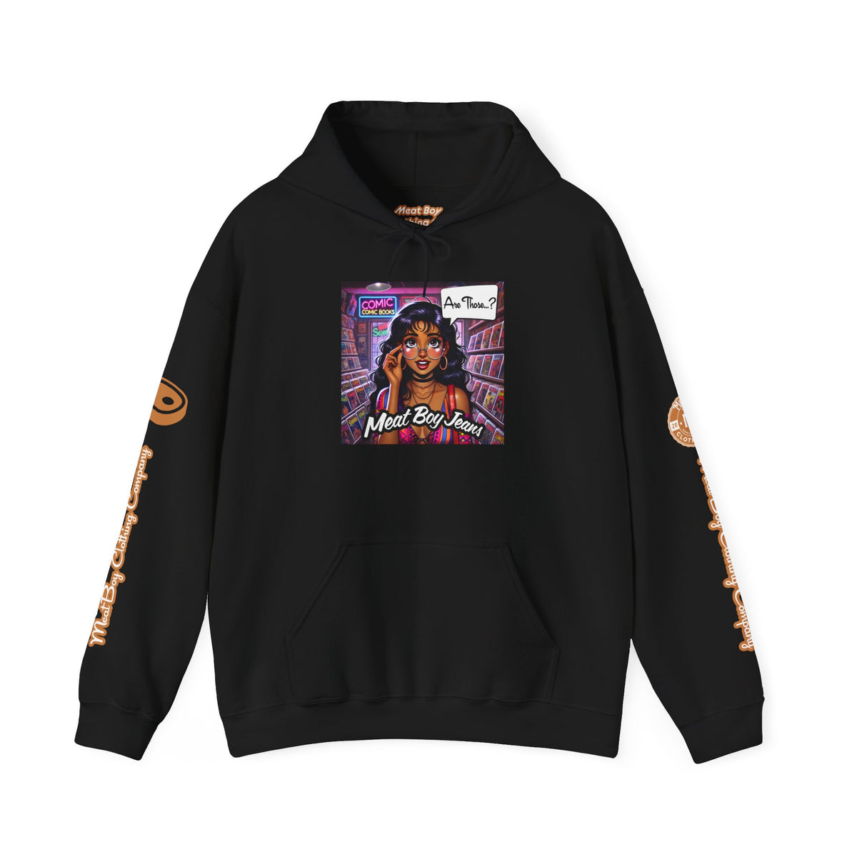 Comic Shop Girl Hoodie