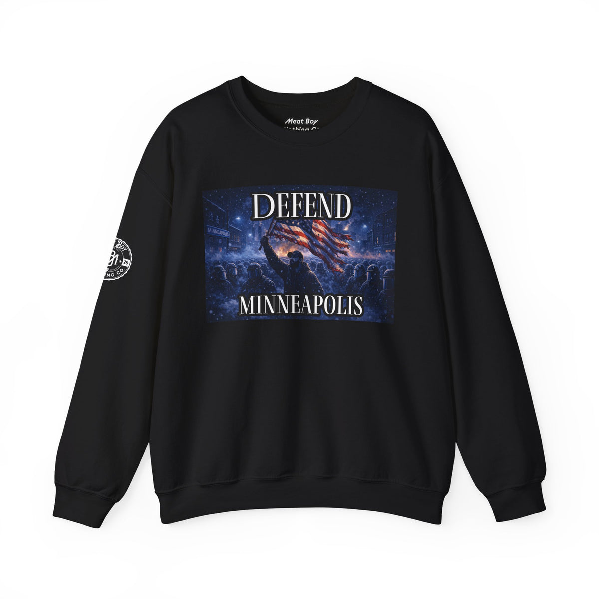 Defend Minneapolis - Patriotic Sweatshirt
