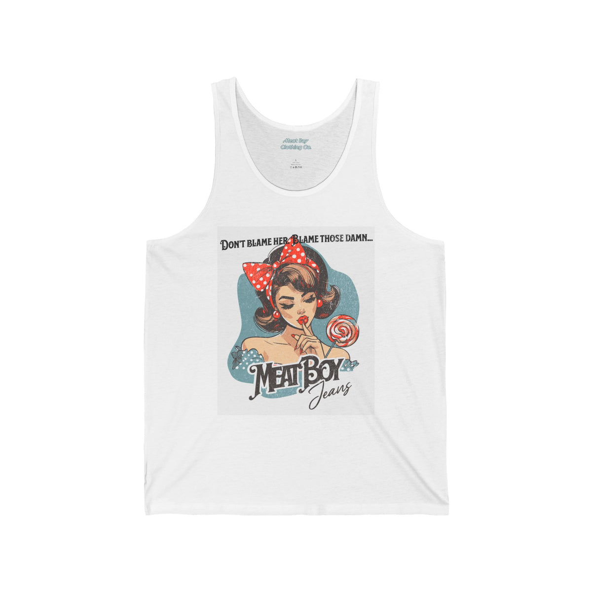 Don&#39;t Blame Her Jersey Tank