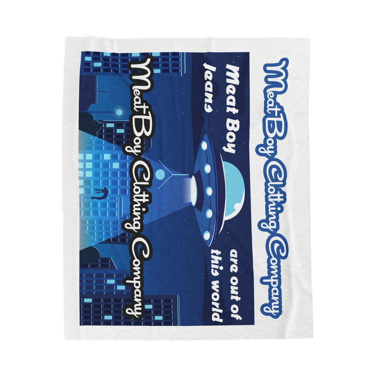 Out of this World Velveteen Plush Blanket