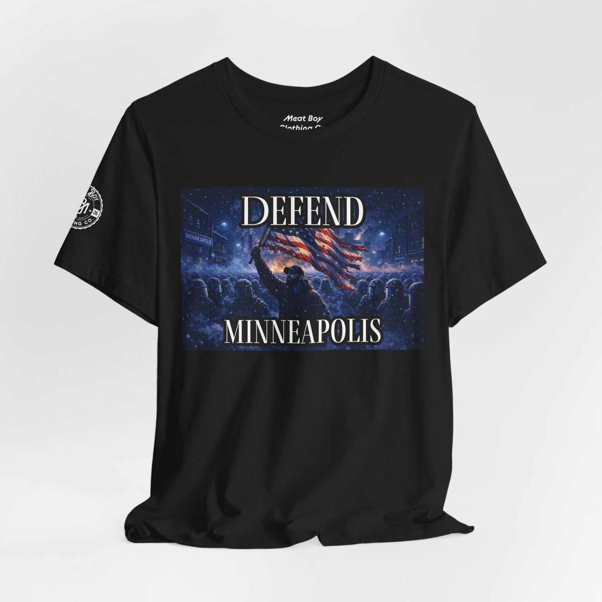 Defend Minneapolis — Patriotic Tee