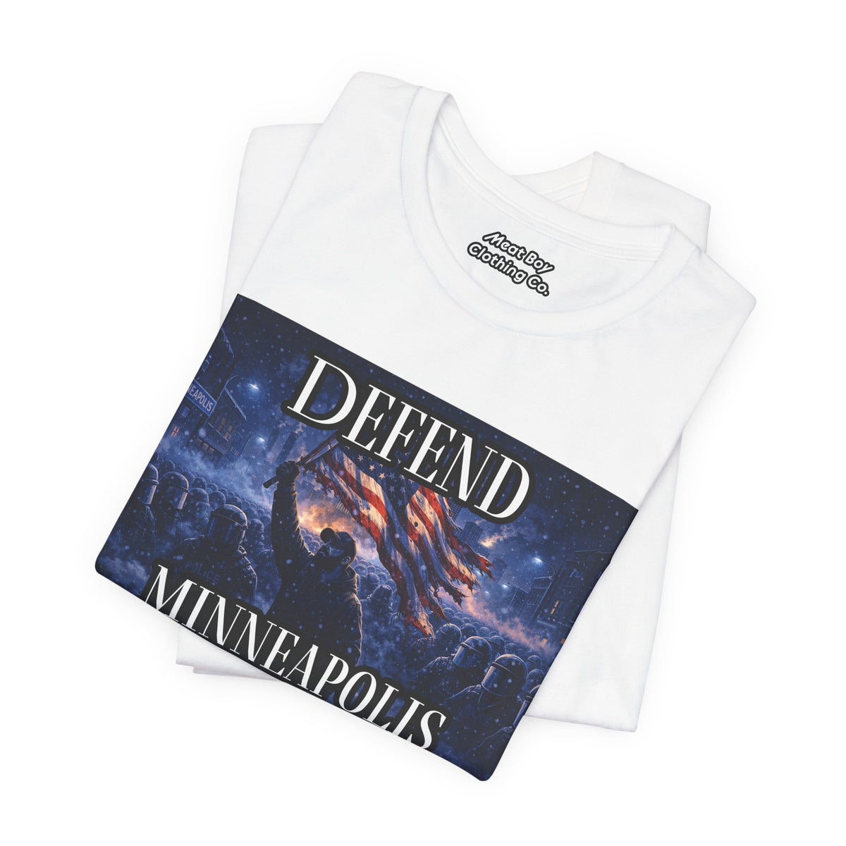 Defend Minneapolis — Patriotic Tee