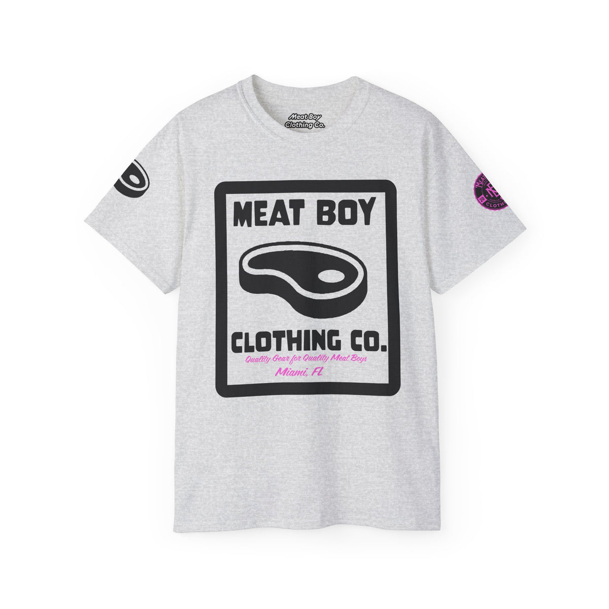 Meat Boy Badge T-shirt