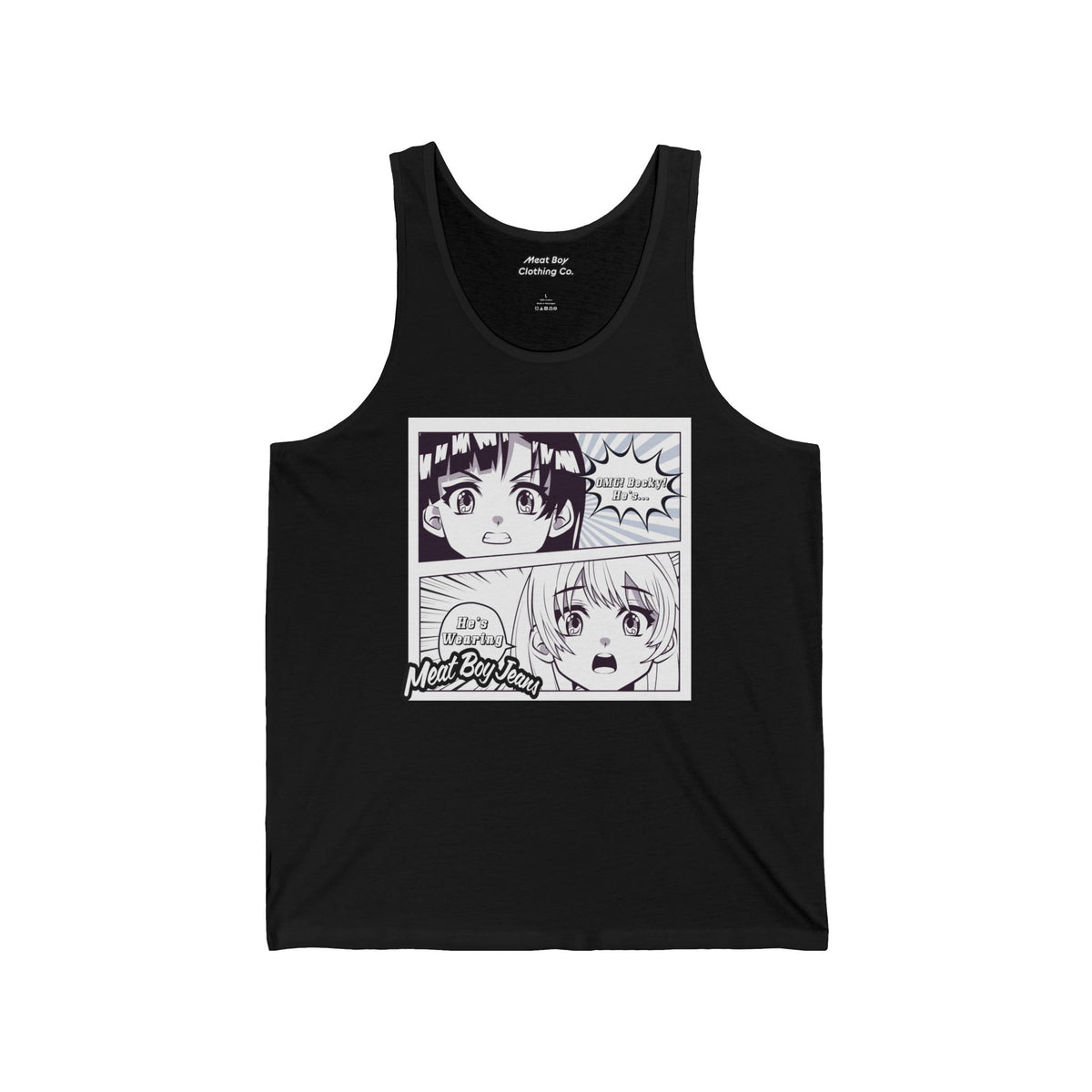 Anime Girls Jersey Tank