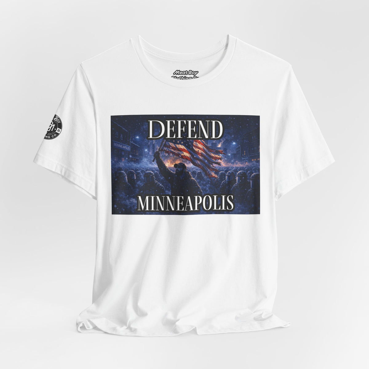 Defend Minneapolis — Patriotic Tee