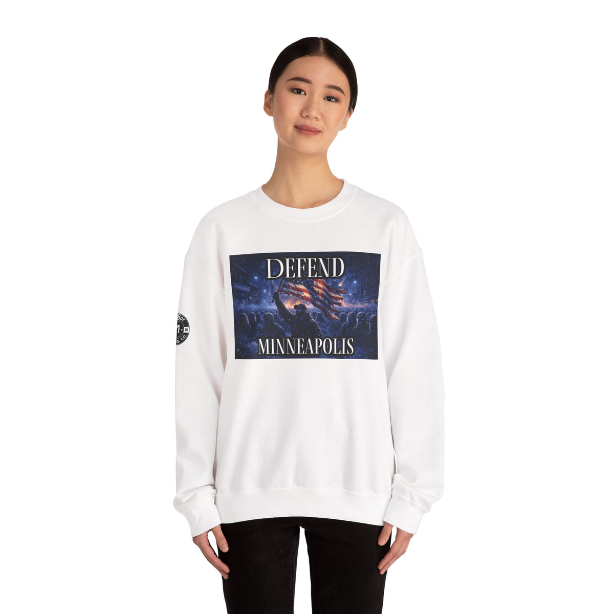 Defend Minneapolis - Patriotic Sweatshirt
