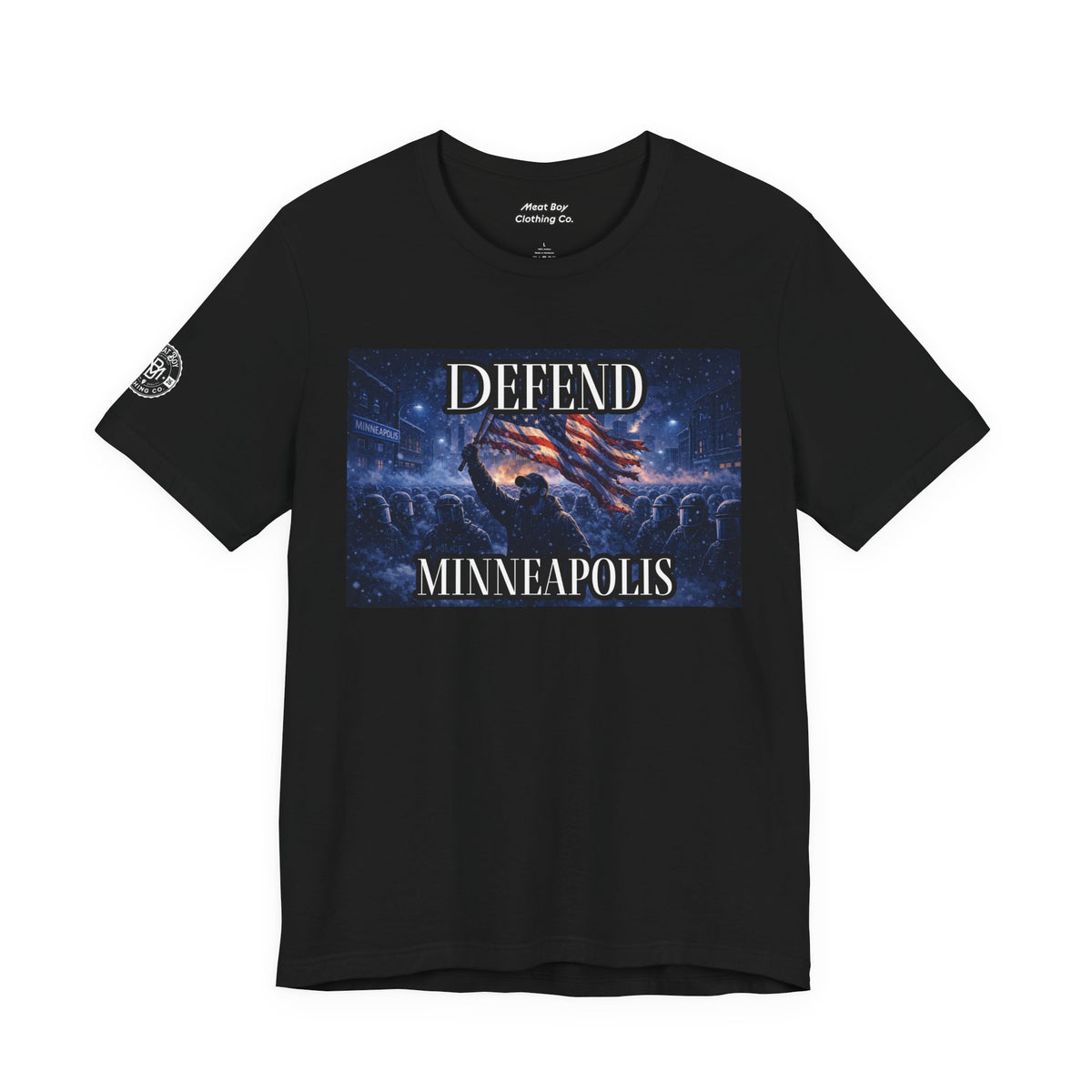 Defend Minneapolis — Patriotic Tee