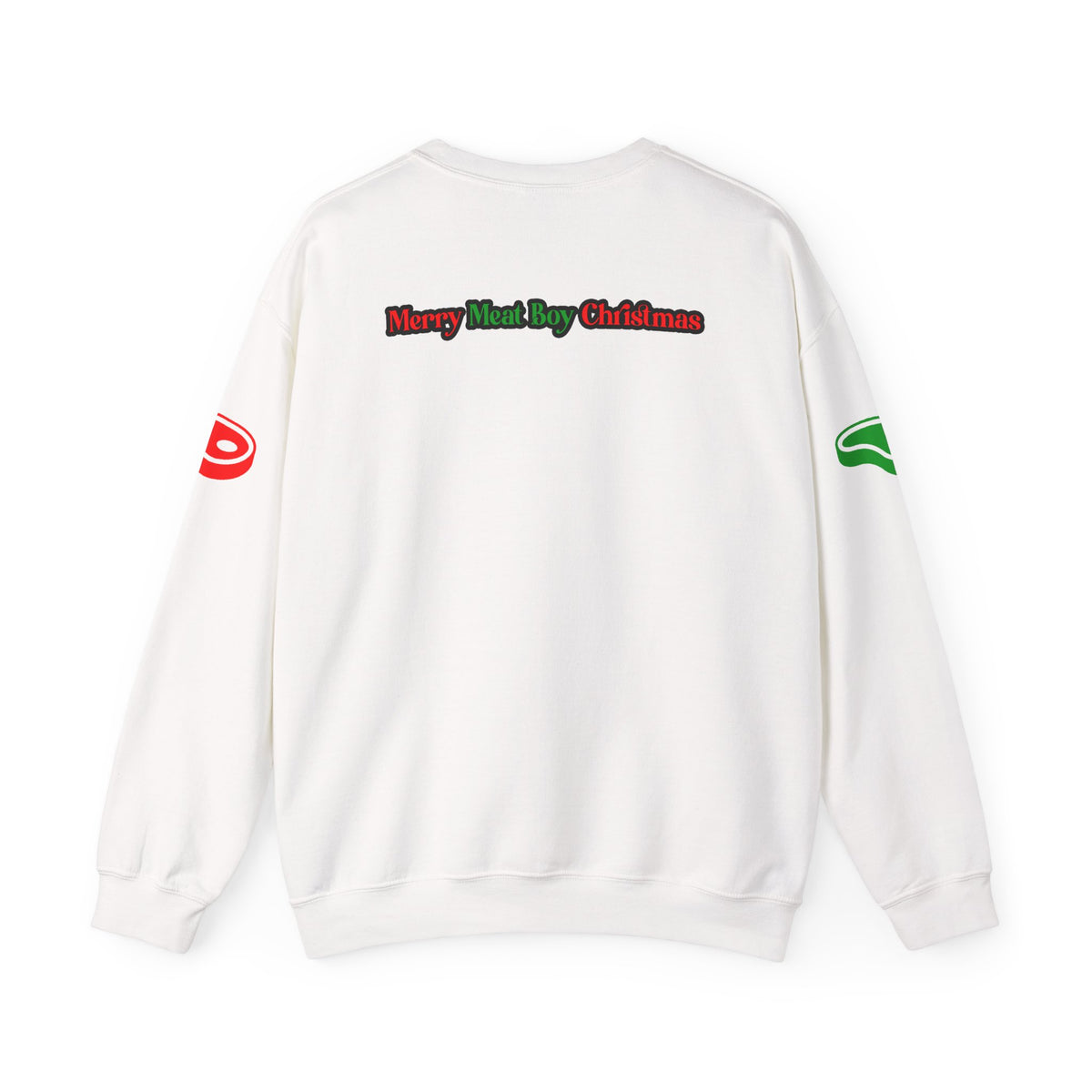 HoHoHo Meat Boy Christmas Sweatshirt