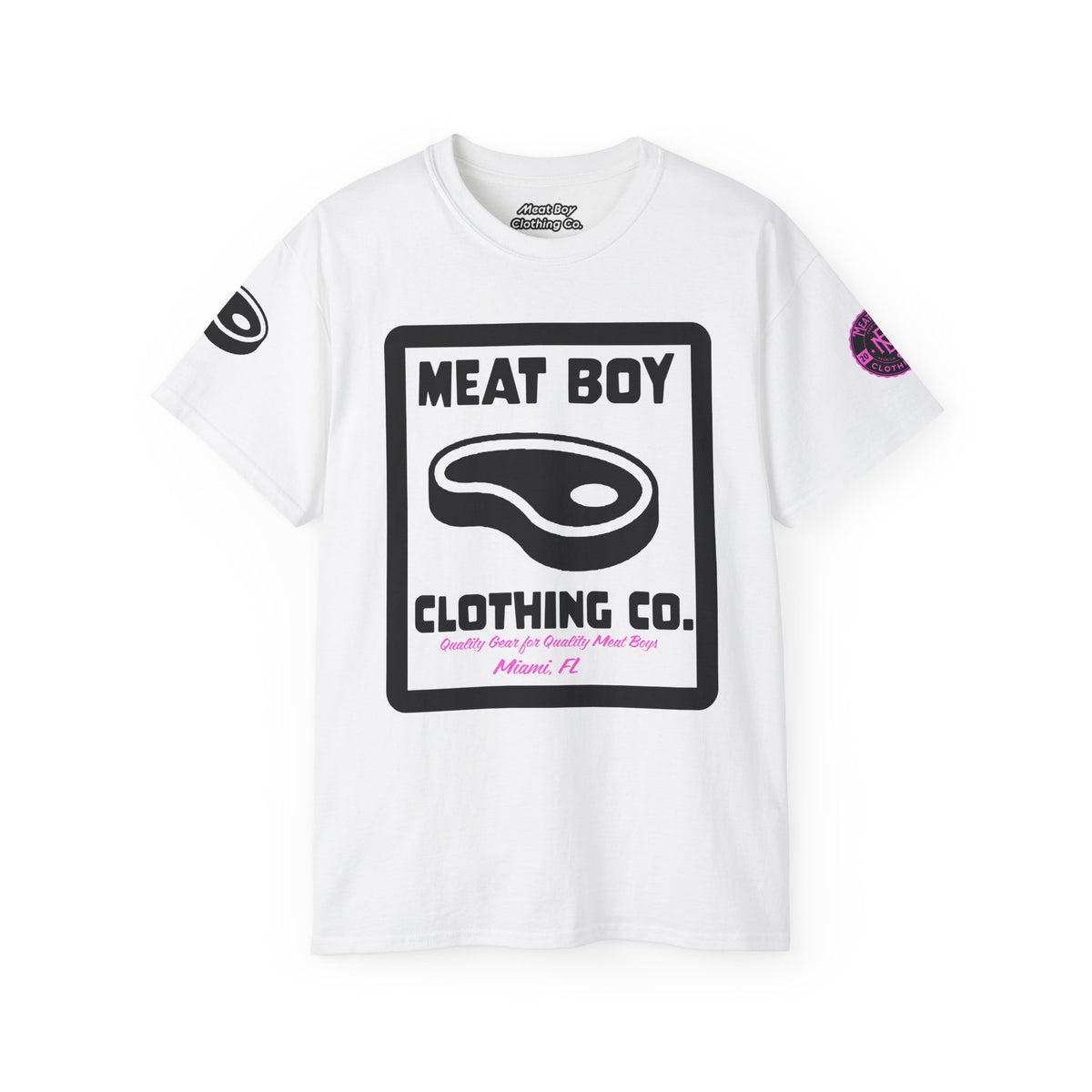 Meat Boy Badge T-shirt