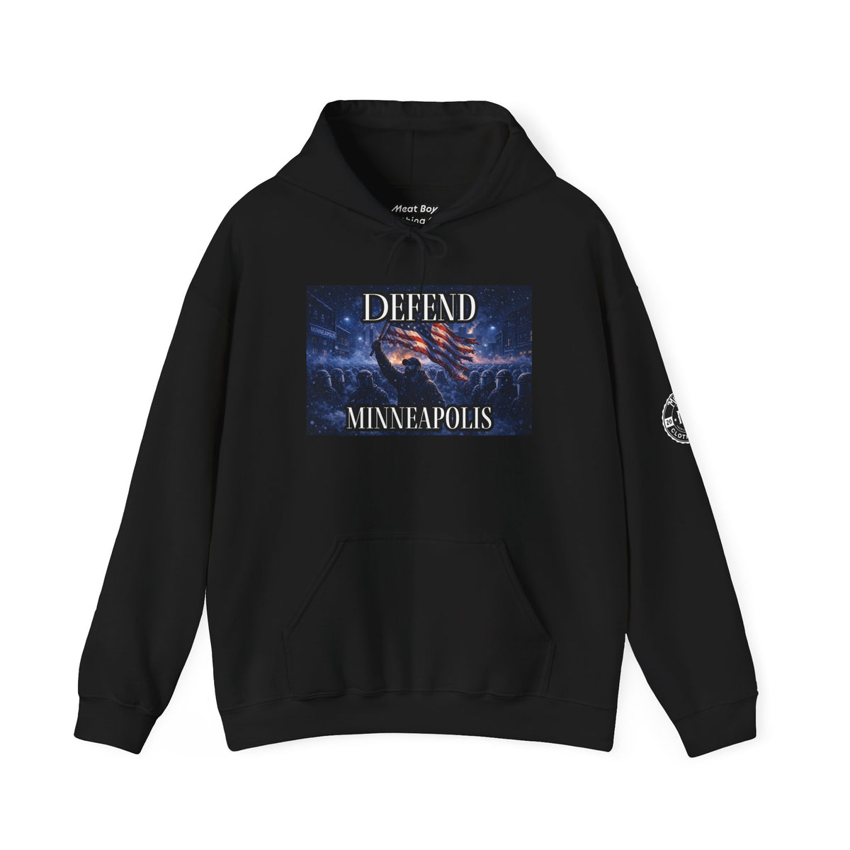 Defend Minneapolis – Patriotic Hoodie