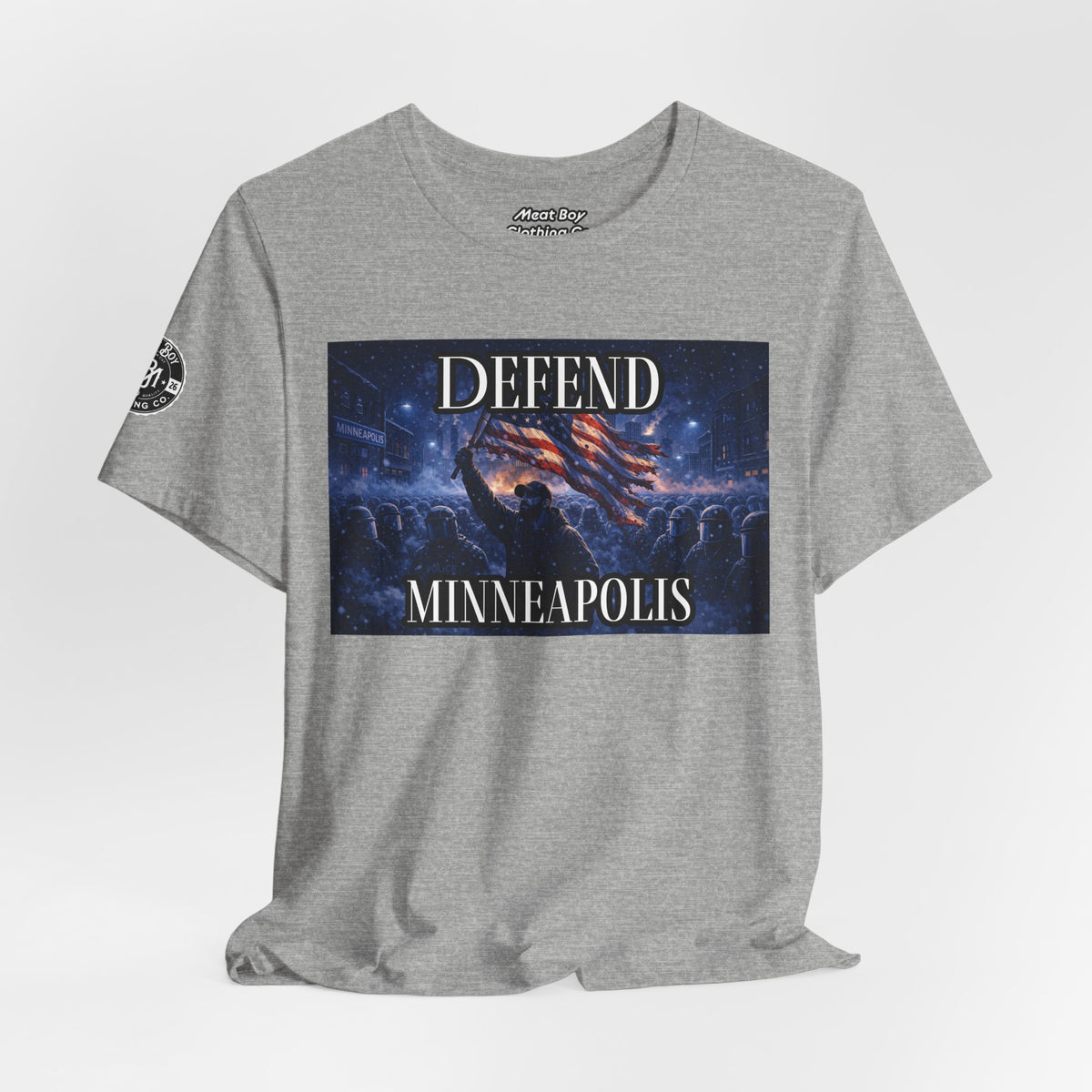 Defend Minneapolis — Patriotic Tee