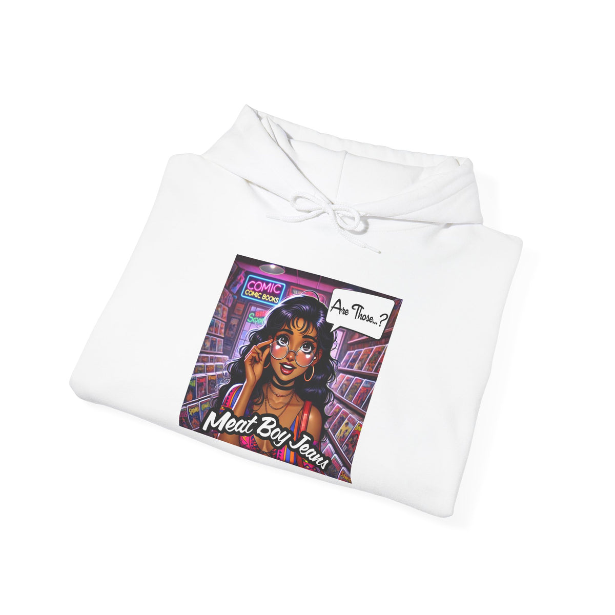 Comic Shop Girl Hoodie