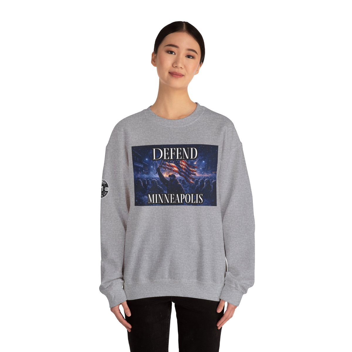 Defend Minneapolis - Patriotic Sweatshirt