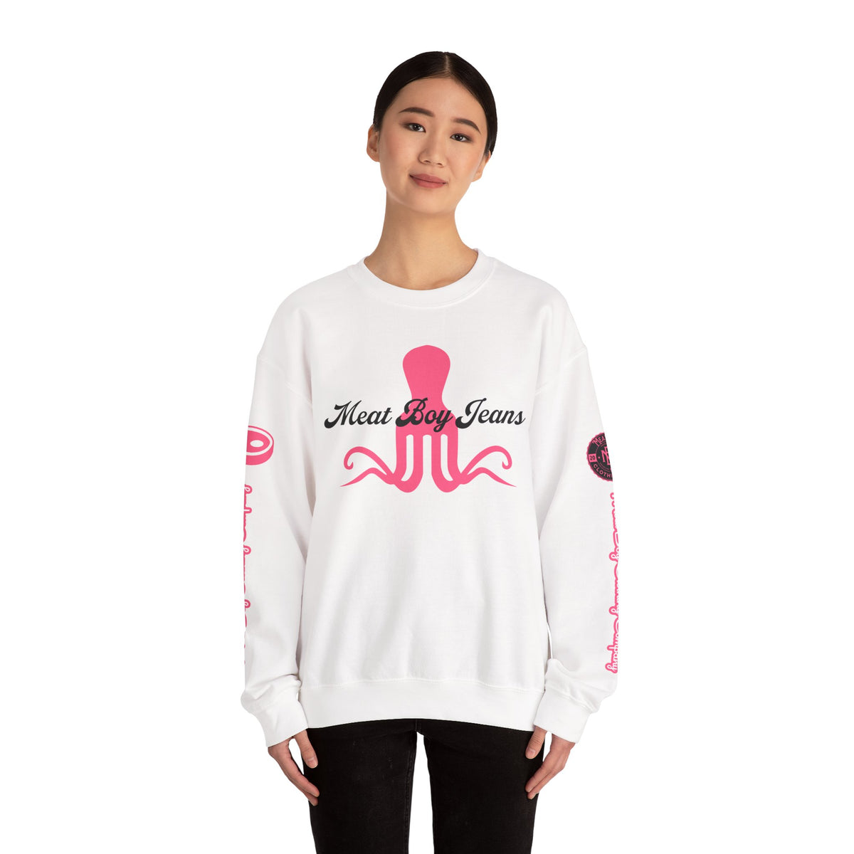 Pink Octopus Sweatshirt