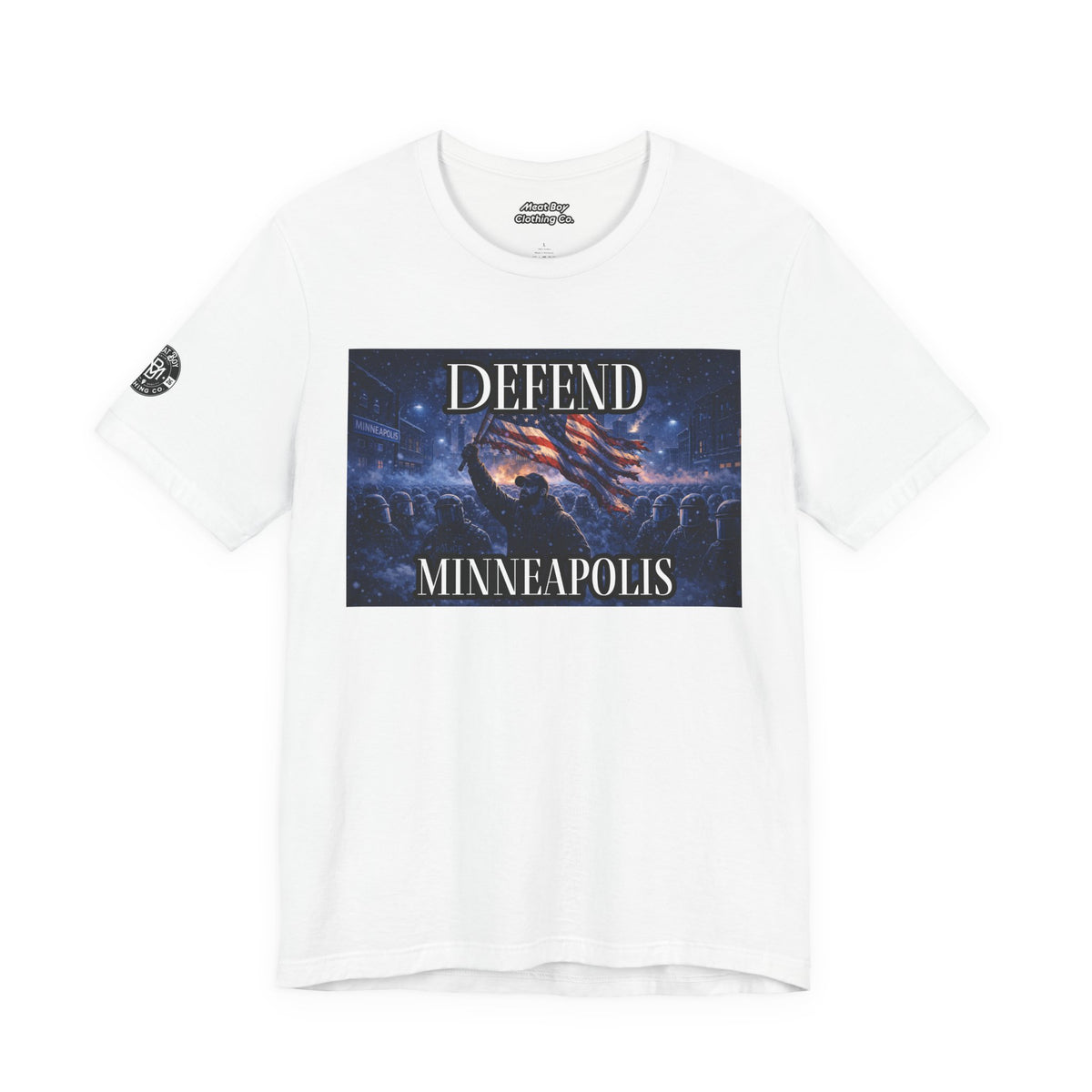 Defend Minneapolis — Patriotic Tee