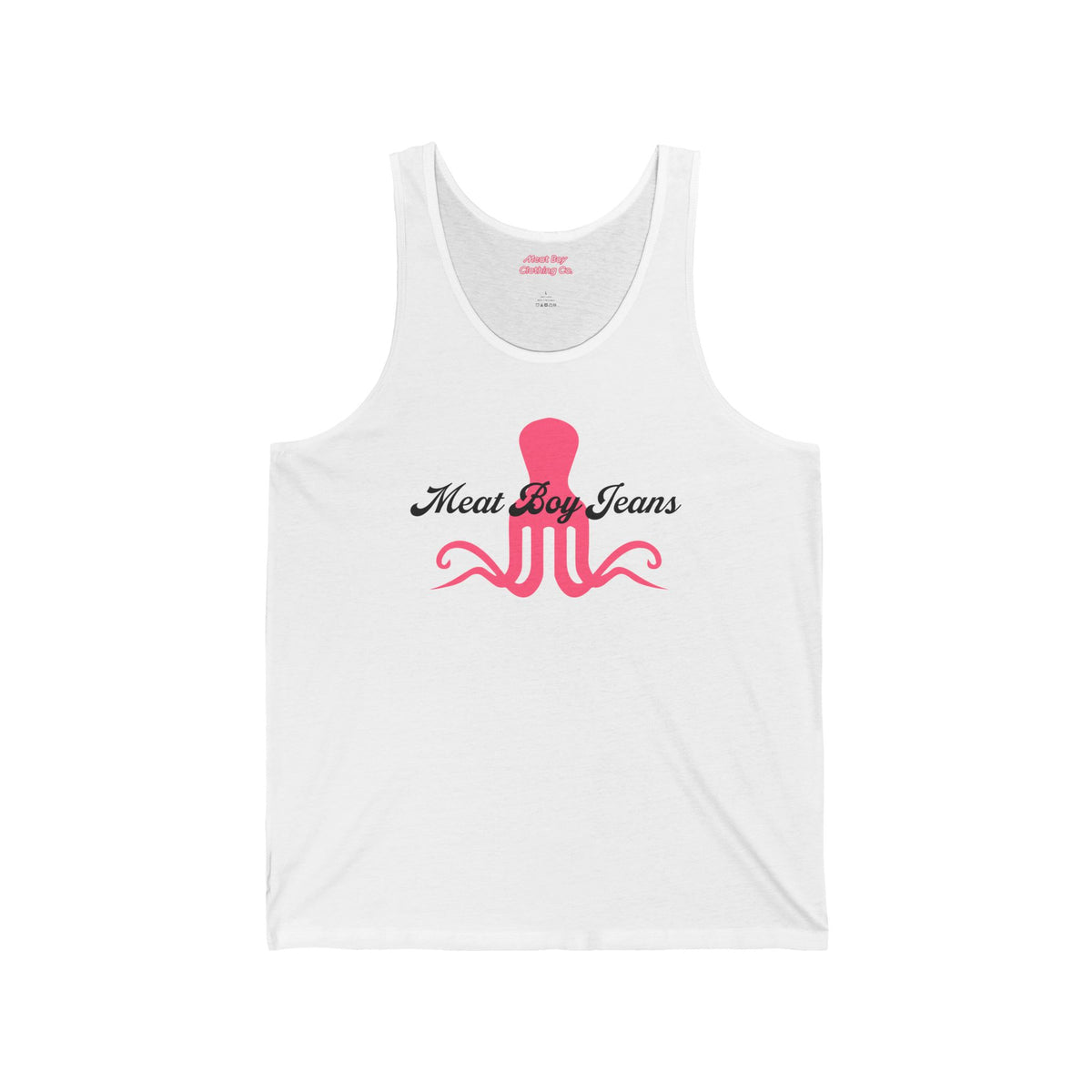 Pink Octopus Jersey Tank