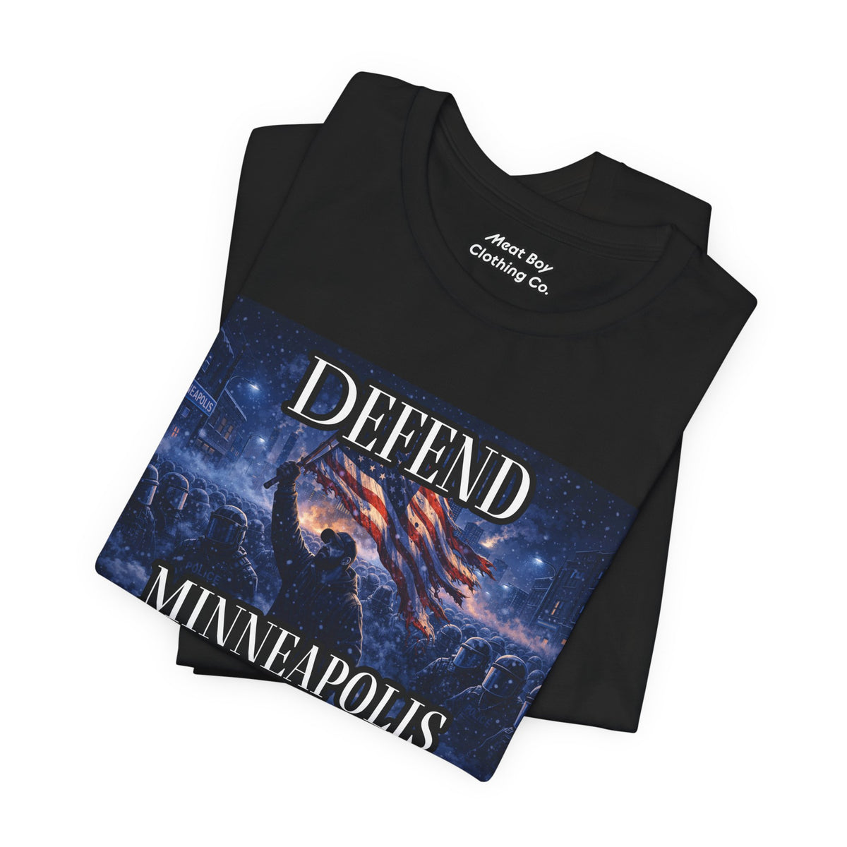 Defend Minneapolis — Patriotic Tee