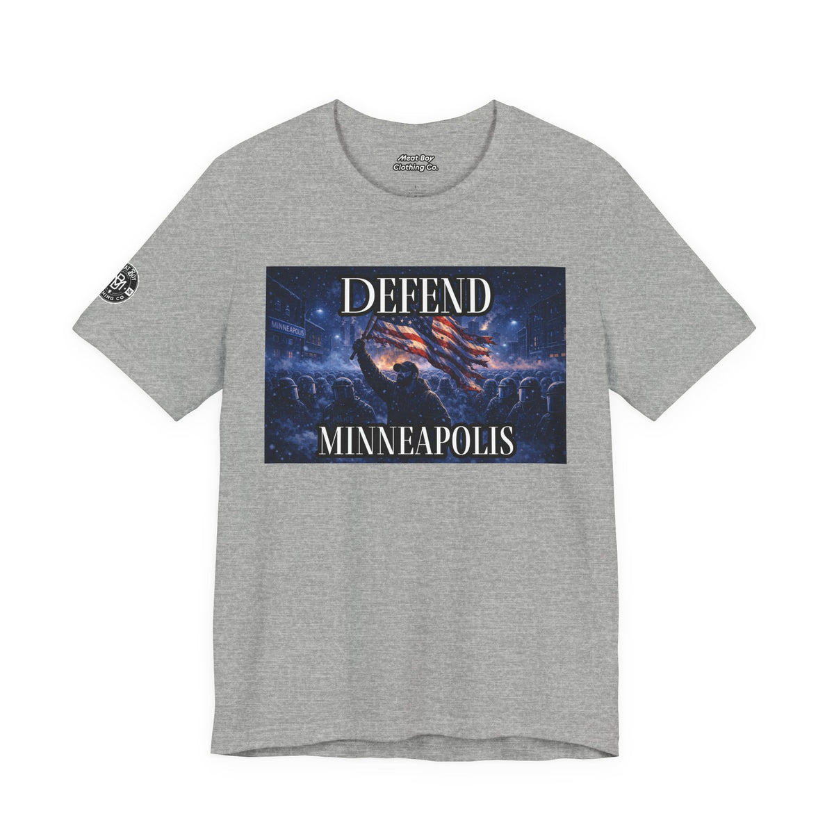 Defend Minneapolis — Patriotic Tee
