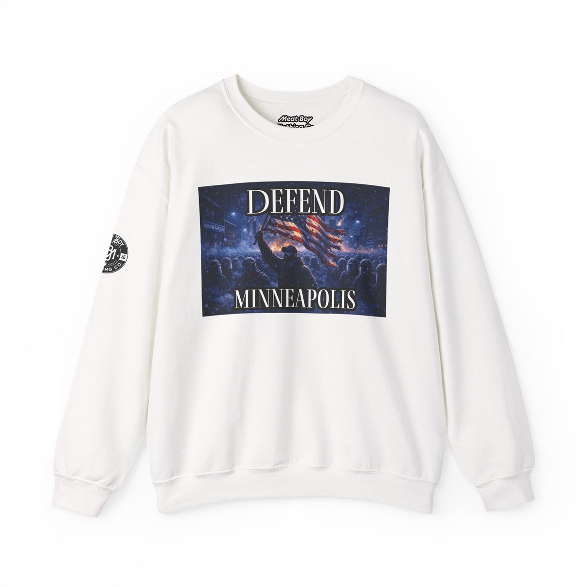 Defend Minneapolis - Patriotic Sweatshirt