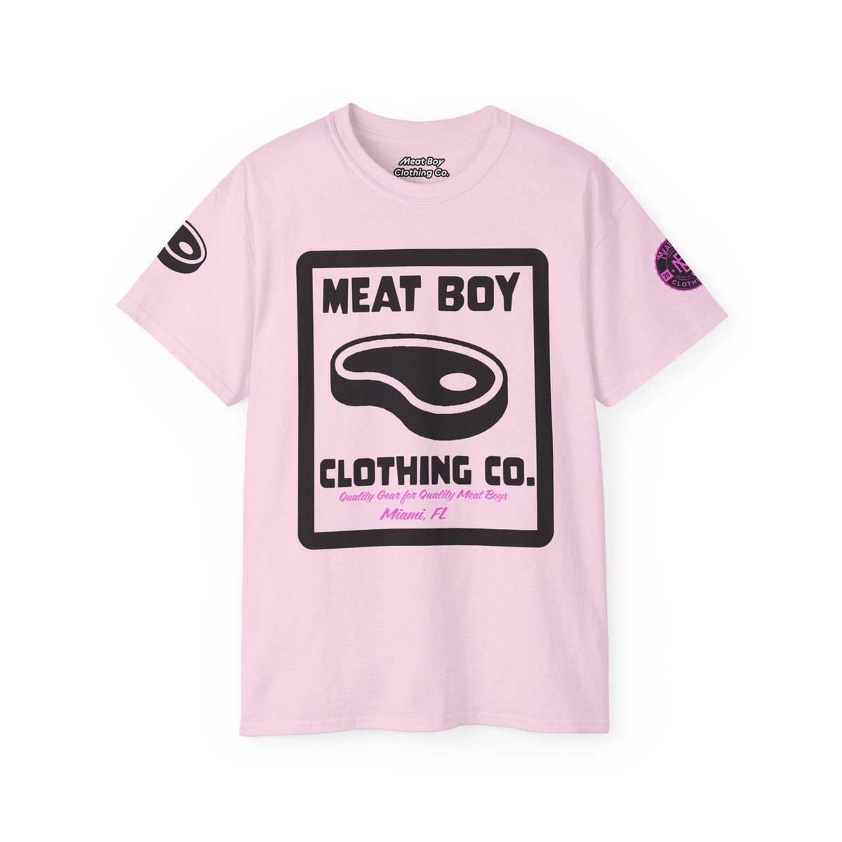 Meat Boy Badge T-shirt