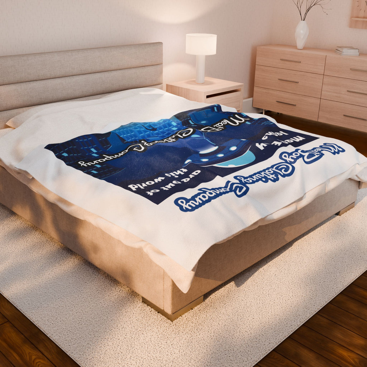 Out of this World Velveteen Plush Blanket