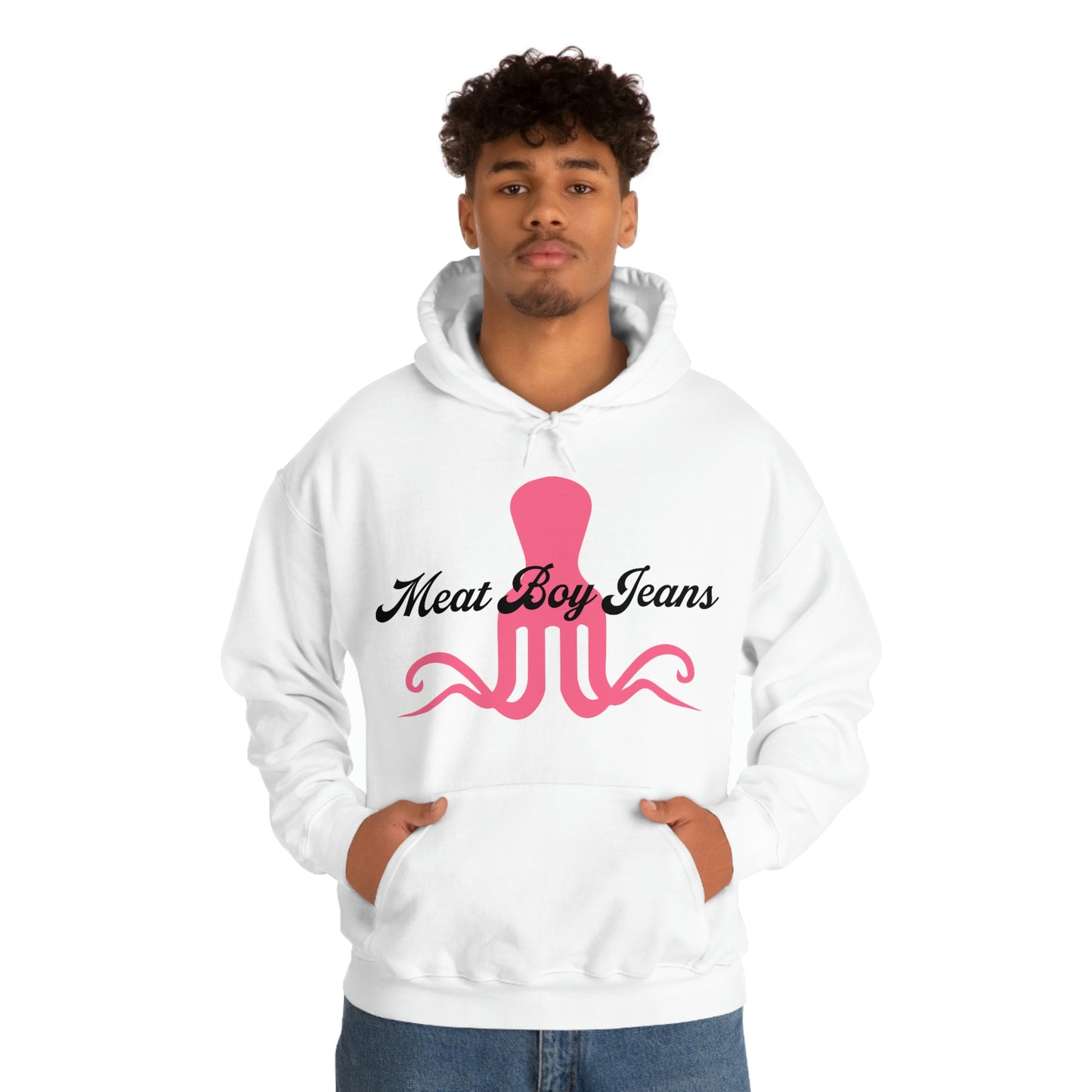 Pink Octopus Hoodie