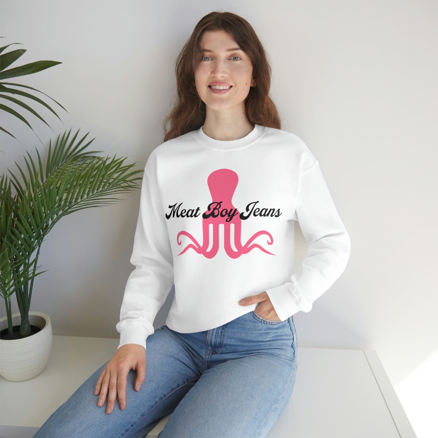 Pink Octopus Sweatshirt