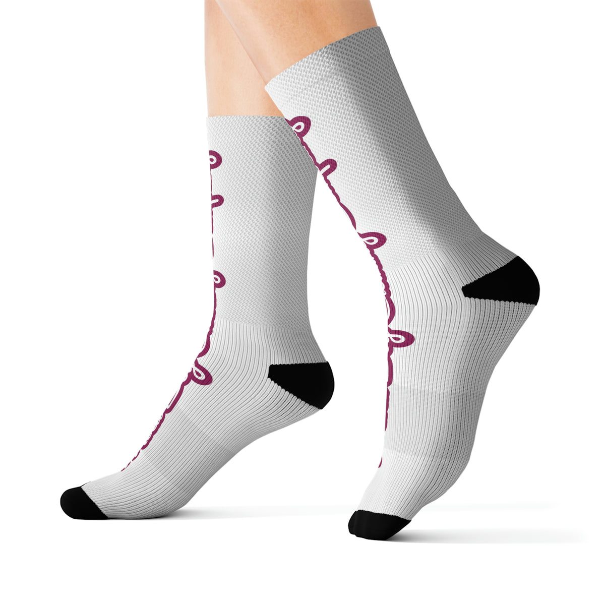 Purple Space Socks