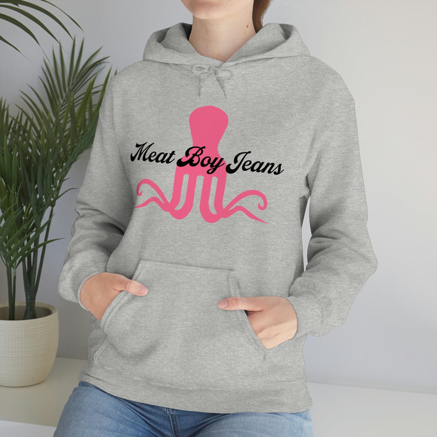 Pink Octopus Hoodie